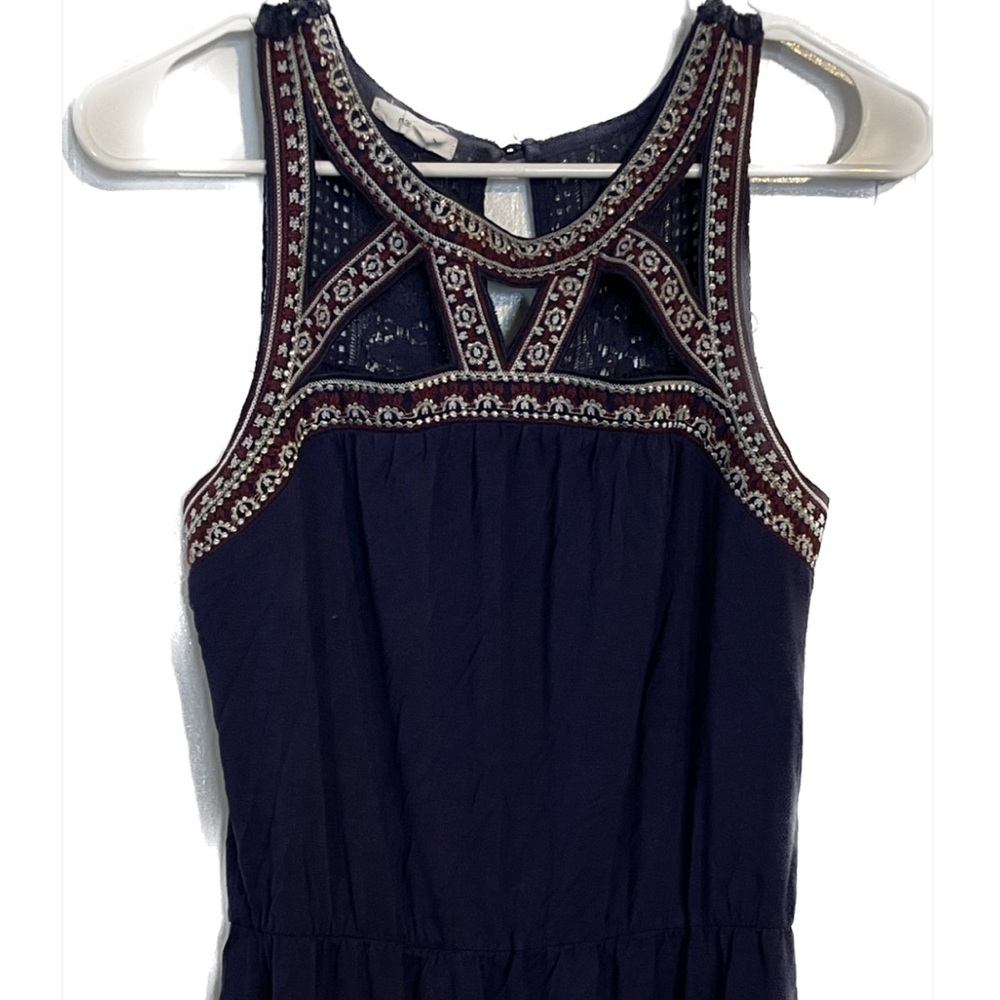 Maurices Womens Size Large Sleeveless Dress Navy Above knee